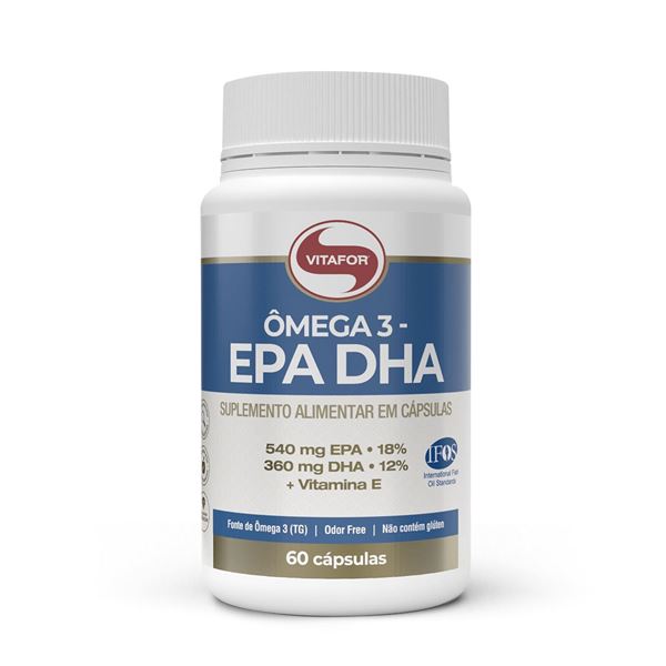 Ômega 3 EPA/DHA (Vitafor) 60 Cápsulas
