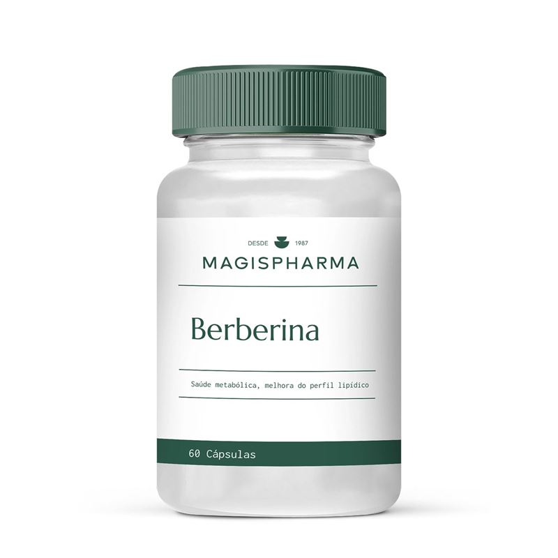 Berberina 300mg 60 Cápsulas